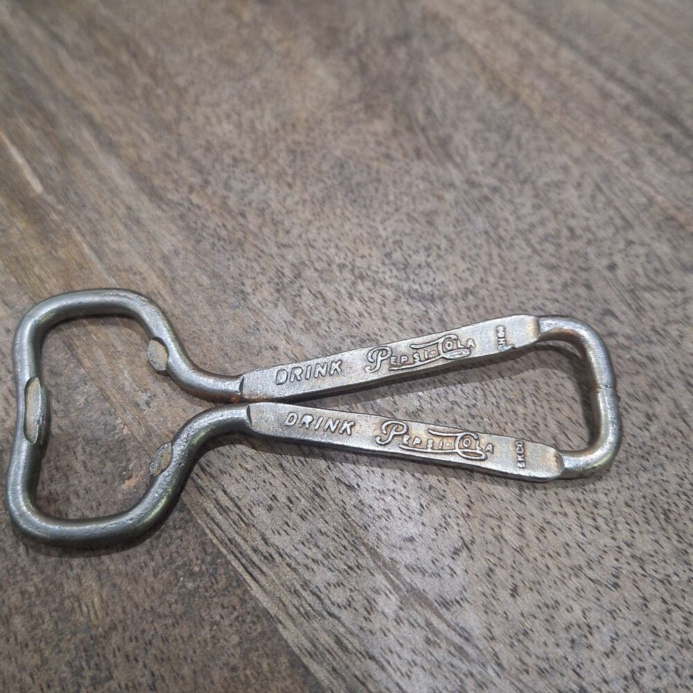Vintage Drink Pepsi Cola Metal Pocket Bottle Opener